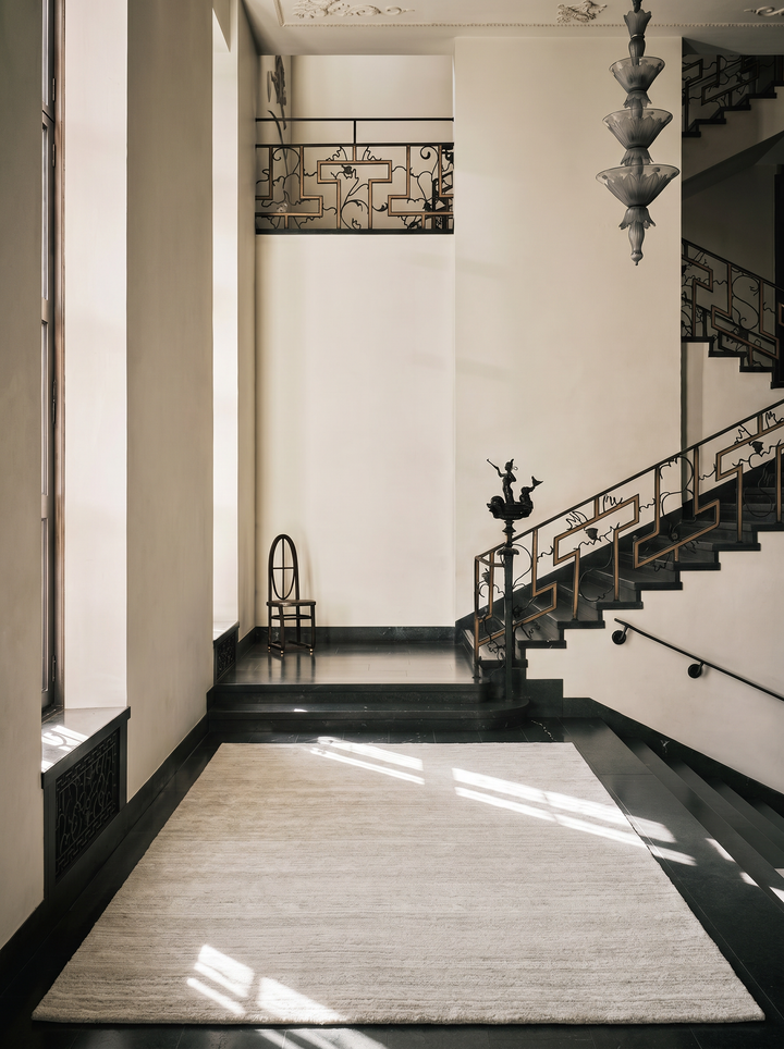 Amore Plus Serisi fildişi muz ipeği el dokuma halı mekan görünümü 1