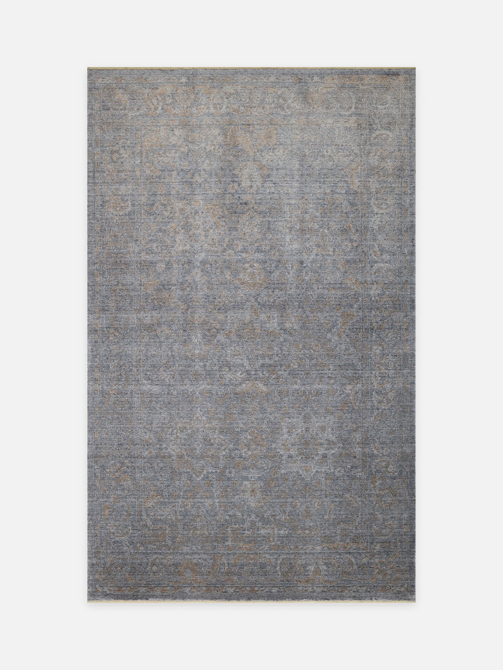 Çırağan %100 Naturel Özel Işıltılı El Emeği ile Özel Tezgahlarda Üretilen TENCEL™ Uşak Halısı 2DGRBZ - Carpetdocia - kusbakisi