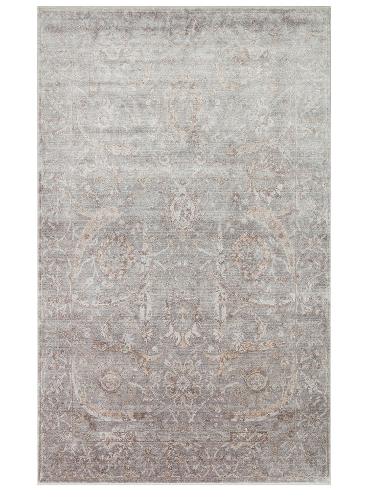 Çırağan %100 Naturel Özel Işıltılı El Emeği ile Özel Tezgahlarda Üretilen TENCEL™ Uşak Halısı 7DGANT - Carpetdocia