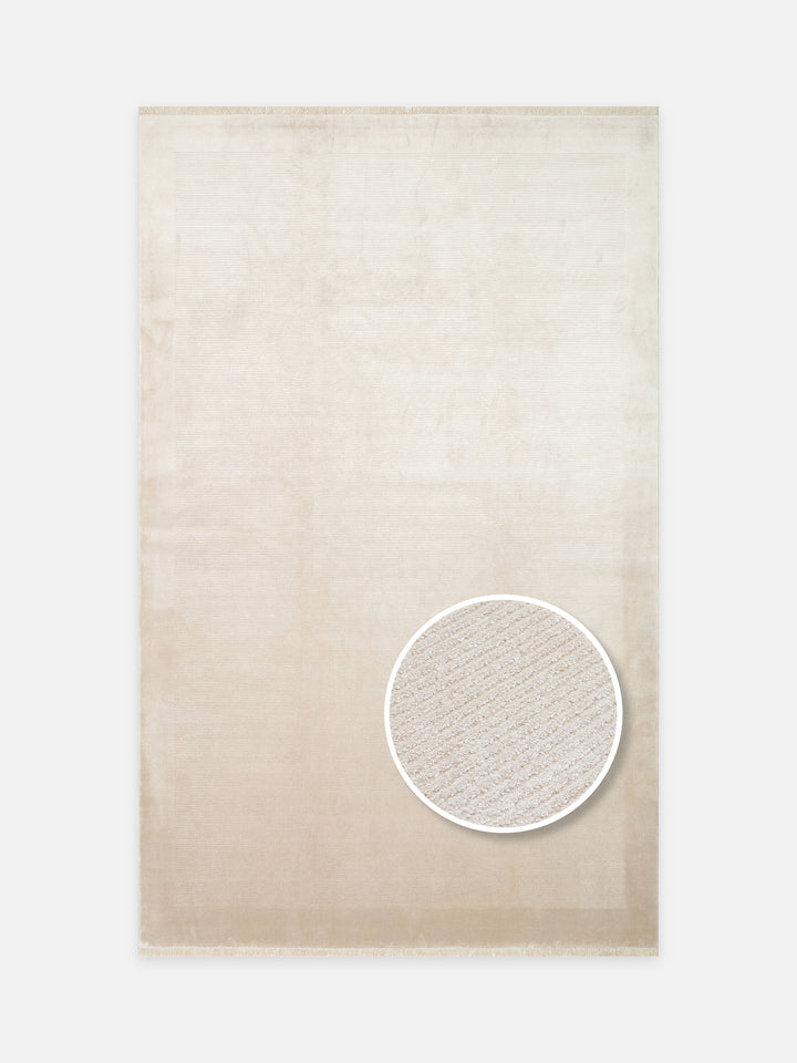 Montenegro Viskon Karışımlı Sade Desenli Sık Dokuma Oturma Odası Salon Koridor Modern Halı 02 VIZON - Carpetdocia - kusbakisi