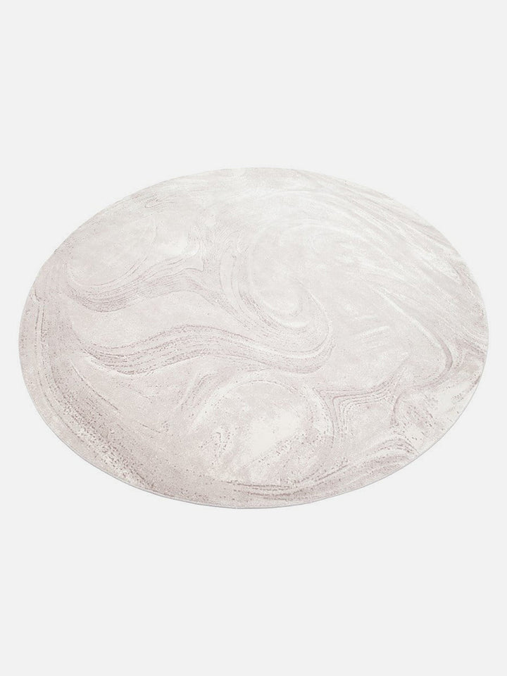 Monza Art Geometrik Desenli Yüksek Kalite Sık Dokuma Parlak Modern Salon Halısı 04 CREAM Q - Carpetdocia