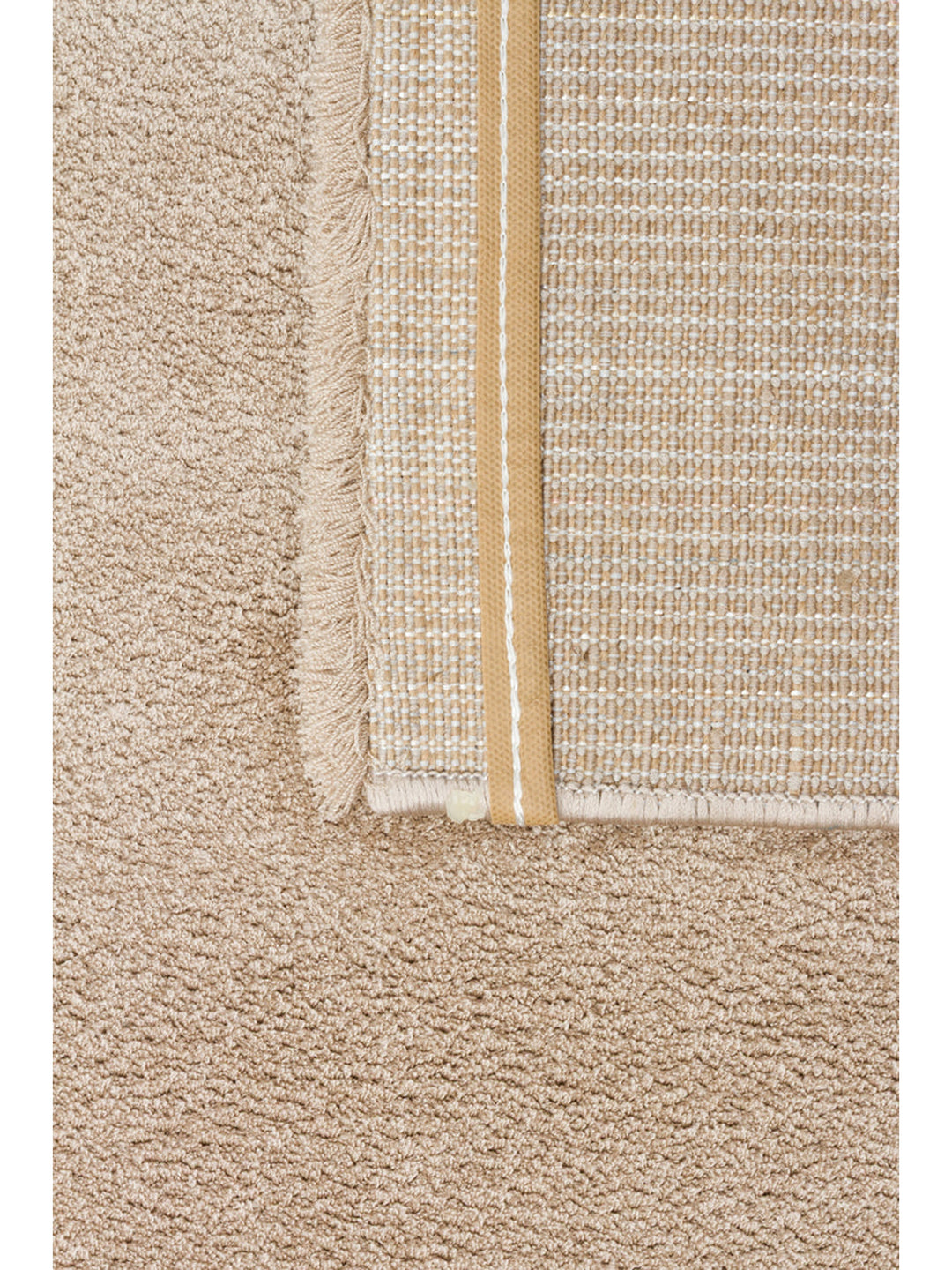 Peace Hav Dust-Free Soft Touch Elegant Shaggy Carpet 01 BEIGE