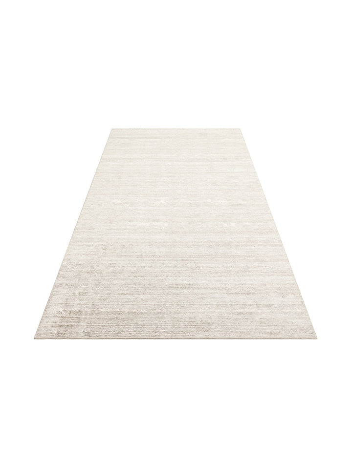 Amore Serisi %100 Naturel Muz İpeği Viskon ve Yün Karışımı Salon Oturma Odası El Dokuma Halı SILVER - Carpetdocia