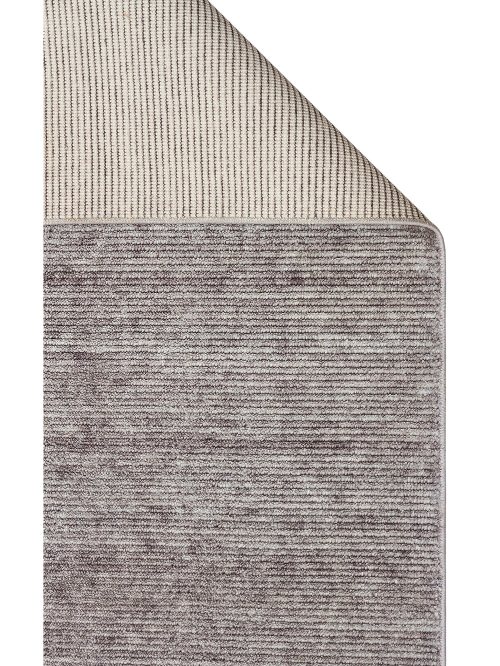 Brasilia Tensel El Emeğiyle Üretilen Modern Sade Şık Özel Kara Tezgah Halısı PLAIN ANTRASIT - Carpetdocia