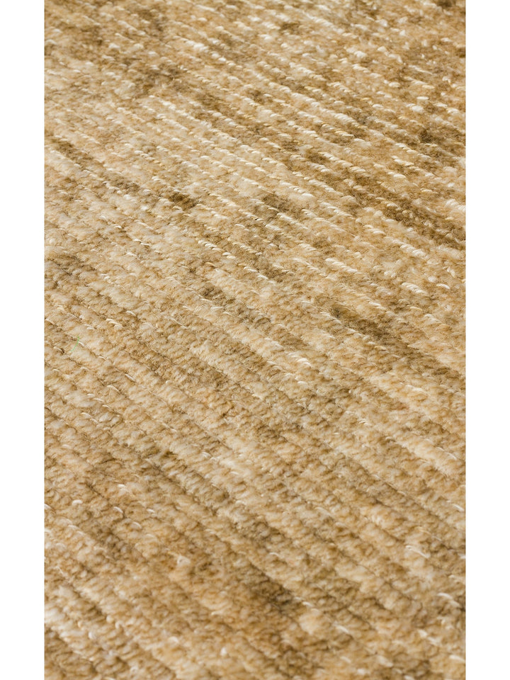 Brasilia Tensel El Emeğiyle Üretilen Modern Sade Şık Özel Kara Tezgah Halısı PLAIN GREEN - Carpetdocia