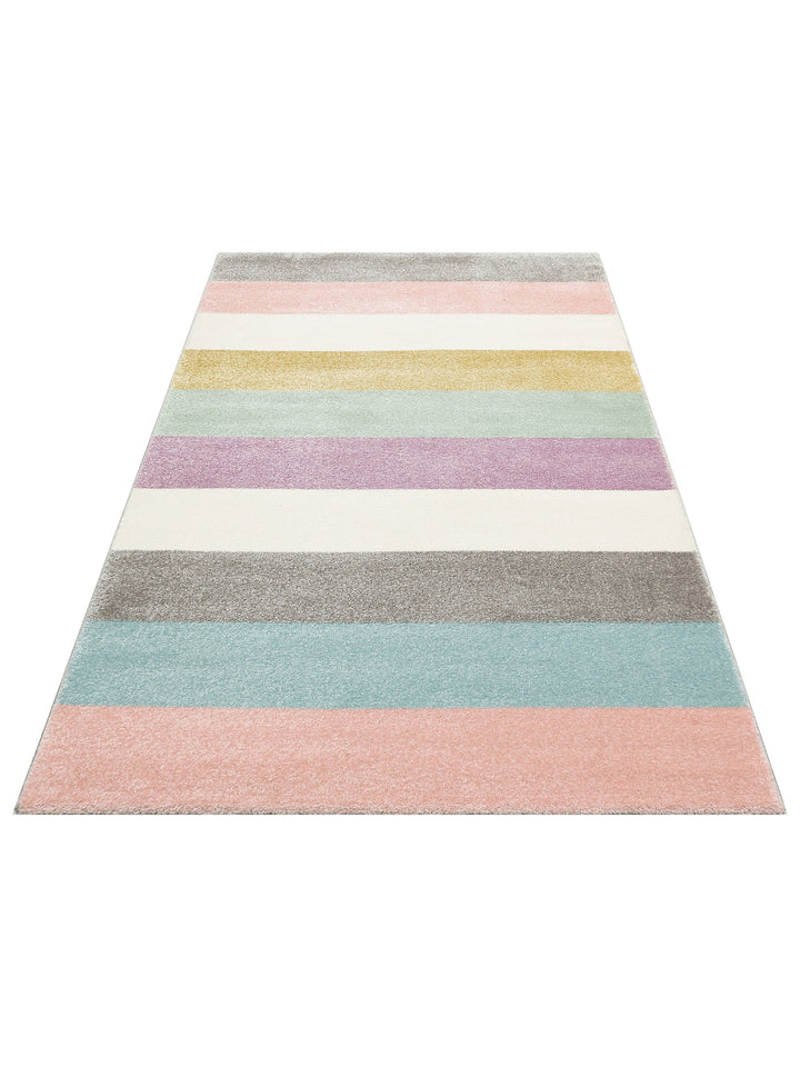 Carpetdocia Kids Eğlenceli Çok Renkli Çocuk Halısı 22 PASTEL - Carpetdocia