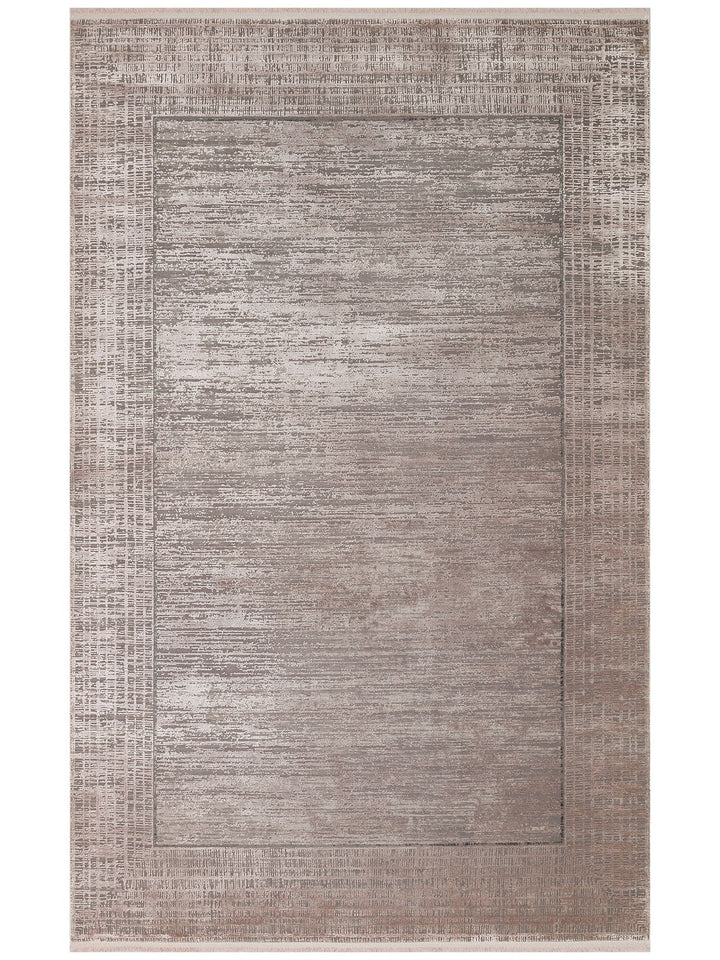 Elegant Dyed Özel Işıltılı Yüksek Kaliteli Sık Dokuma Salon Oturma Odası Koridor Modern Halı 02 BEIGE - Carpetdocia