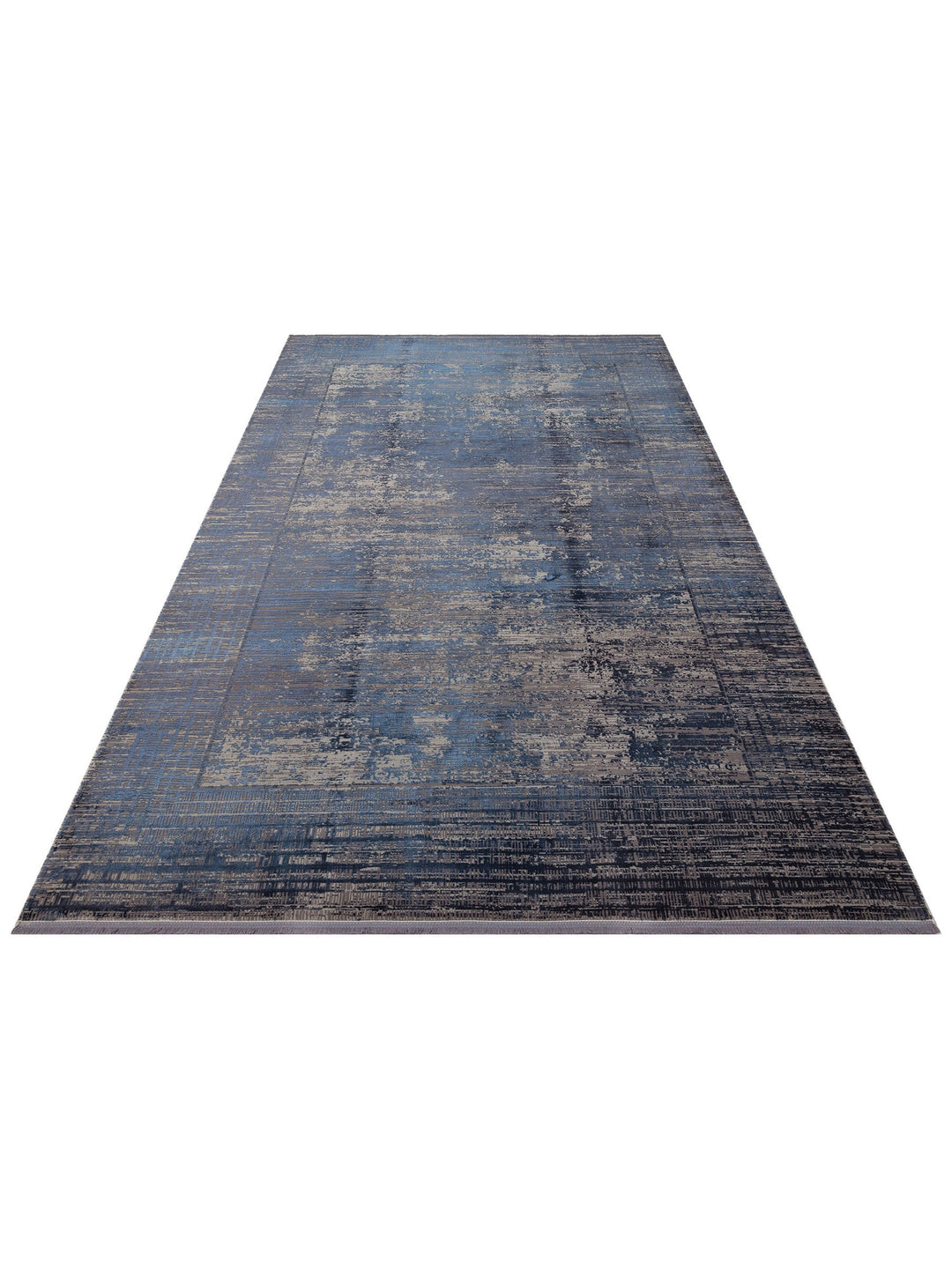 Elegant Dyed Özel Işıltılı Yüksek Kaliteli Sık Dokuma Salon Oturma Odası Koridor Modern Halı 02 NAVY - Carpetdocia