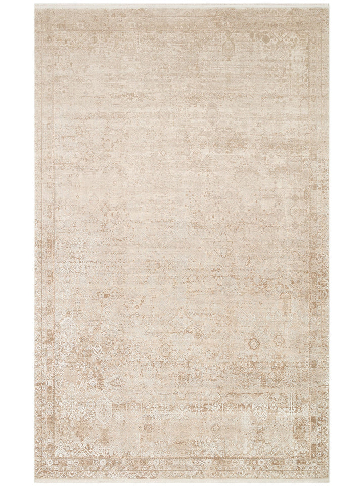 Elegant Özel Işıltılı Yüksek Kaliteli Sık Dokuma Salon Oturma Odası Koridor Modern Halı 31CREMIVORXW - Carpetdocia