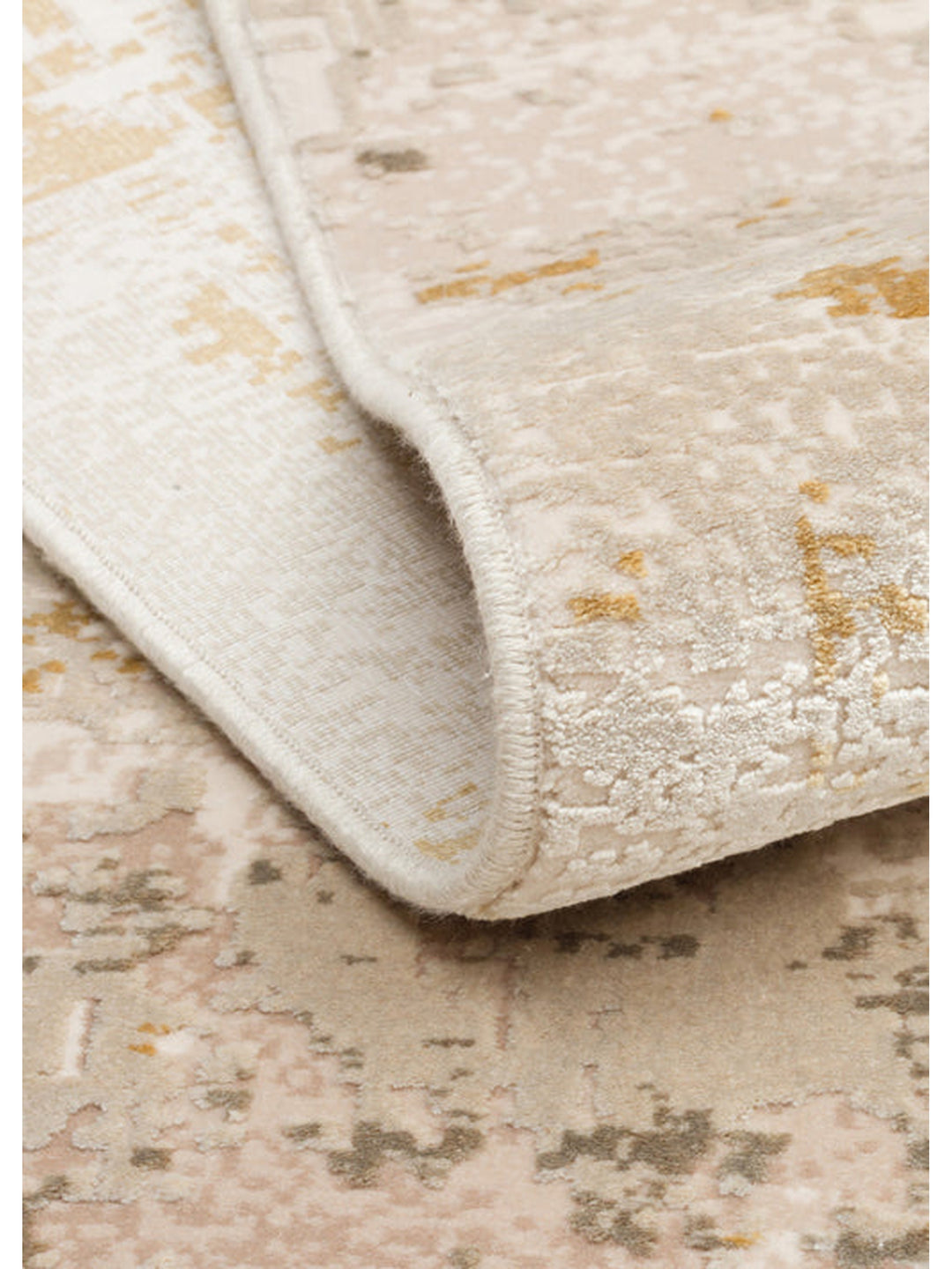 Elegant Özel Işıltılı Yüksek Kaliteli Sık Dokuma Salon Oturma Odası Koridor Modern Halı 34CREAMGOLDX - Carpetdocia