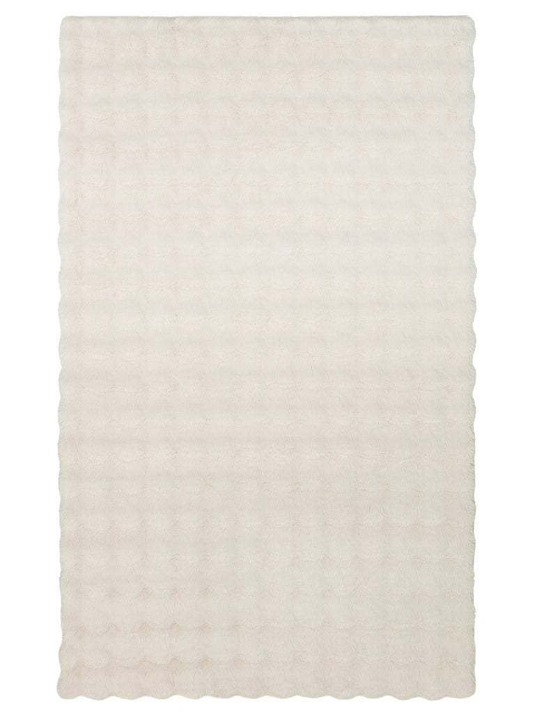 Eskimo Series Special High Low Textured Soft Touch Faux Fur PLAIN BEIGE