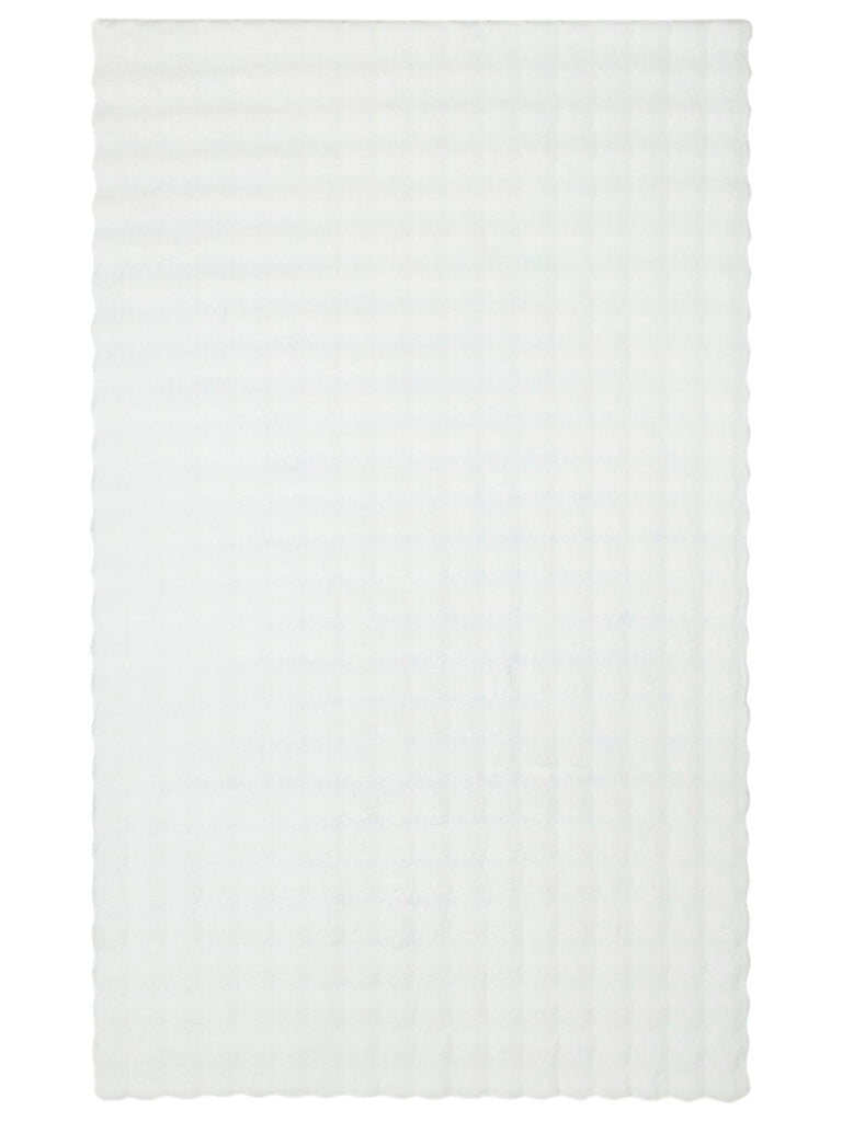 Eskimo Series Special High Low Textured Soft Touch Faux Fur PLAIN CREAM