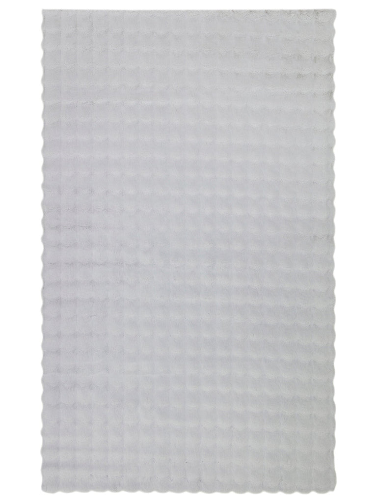 Eskimo Series Special High Low Textured Soft Touch Faux Fur PLAIN GREY