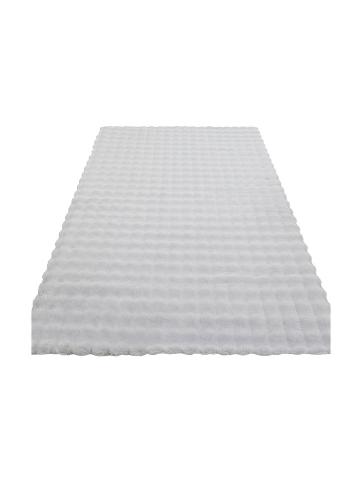 Eskimo Serisi Özel Yüksek Alçak Dokulu Yumuşak Tuşeli Suni Kürk PLAIN GREY - Carpetdocia