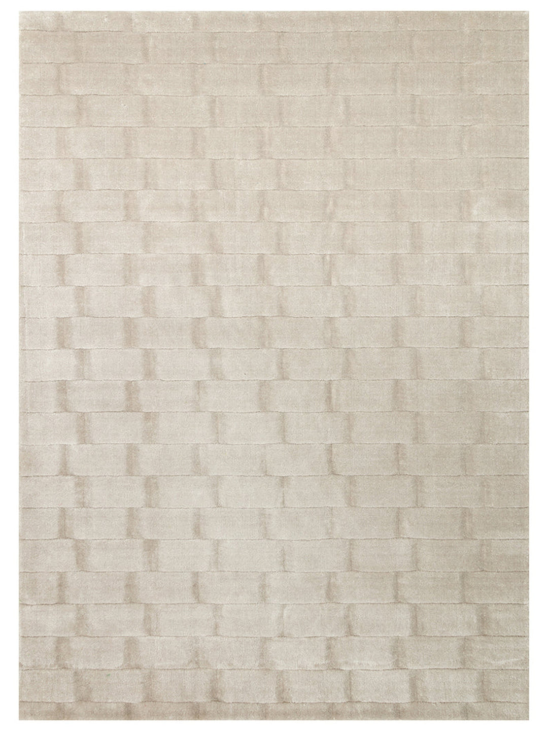 Fluffy Serisi 3D Oyma El Dokuma Salon Oturma Odası Yatak Odası Koridor Antre Modern Halı SILVER - Carpetdocia