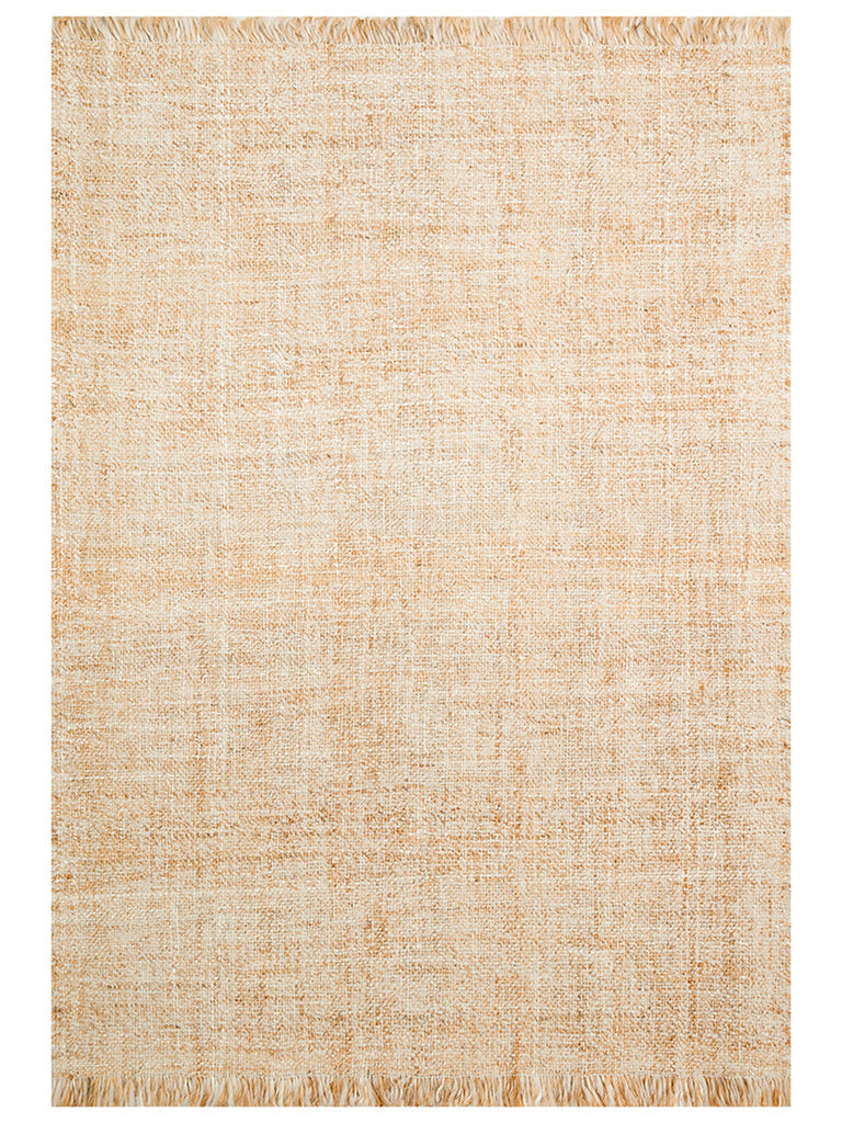 Hittite Series 100% Natural Wool and Jute Hand Woven Traditional Living Room Sitting Room Bedroom Carpet BEIGE
