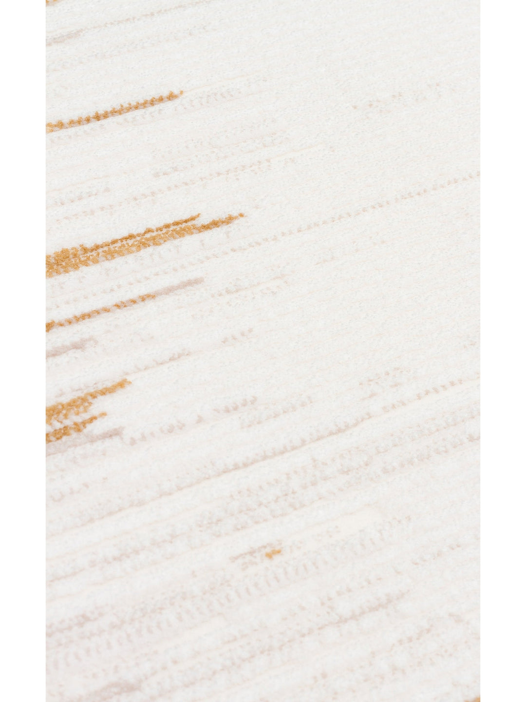 Kylie Serisi Salon Oturma Odası Koridor Antre Parlak ve Sade Modern Halı 01 CREAM GOLD - Carpetdocia