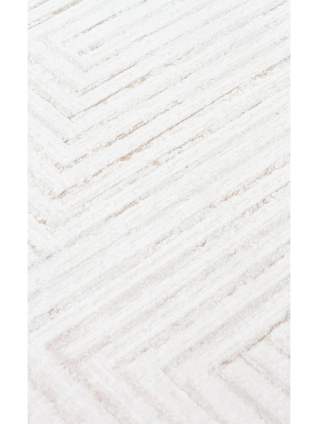 Kylie Serisi Salon Oturma Odası Koridor Antre Parlak ve Sade Modern Halı 02 CREAM NATURAL - Carpetdocia