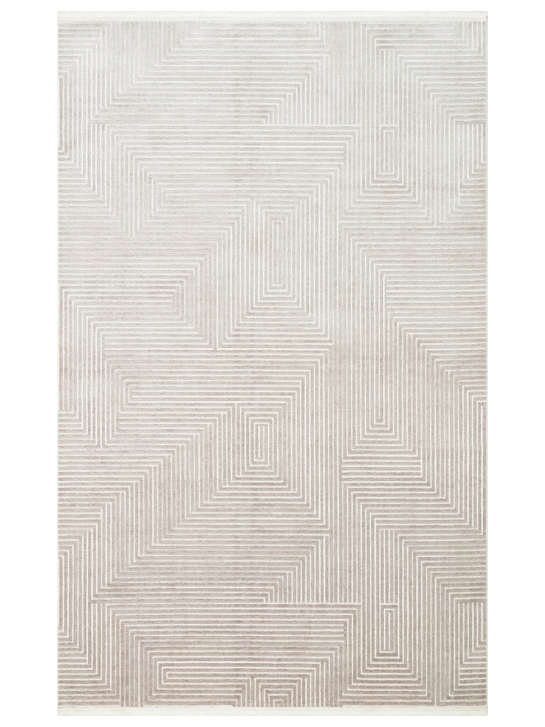 Kylie Series Living Room Living Room Corridor Entrance Bright and Simple Modern Carpet 02 SILVER CREAM