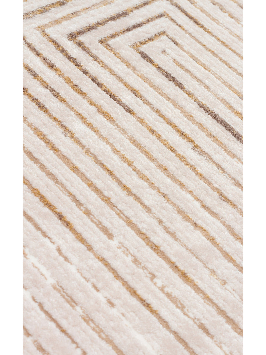 Kylie Serisi Salon Oturma Odası Koridor Antre Parlak ve Sade Modern Halı 02 VIZON BEIGE - Carpetdocia