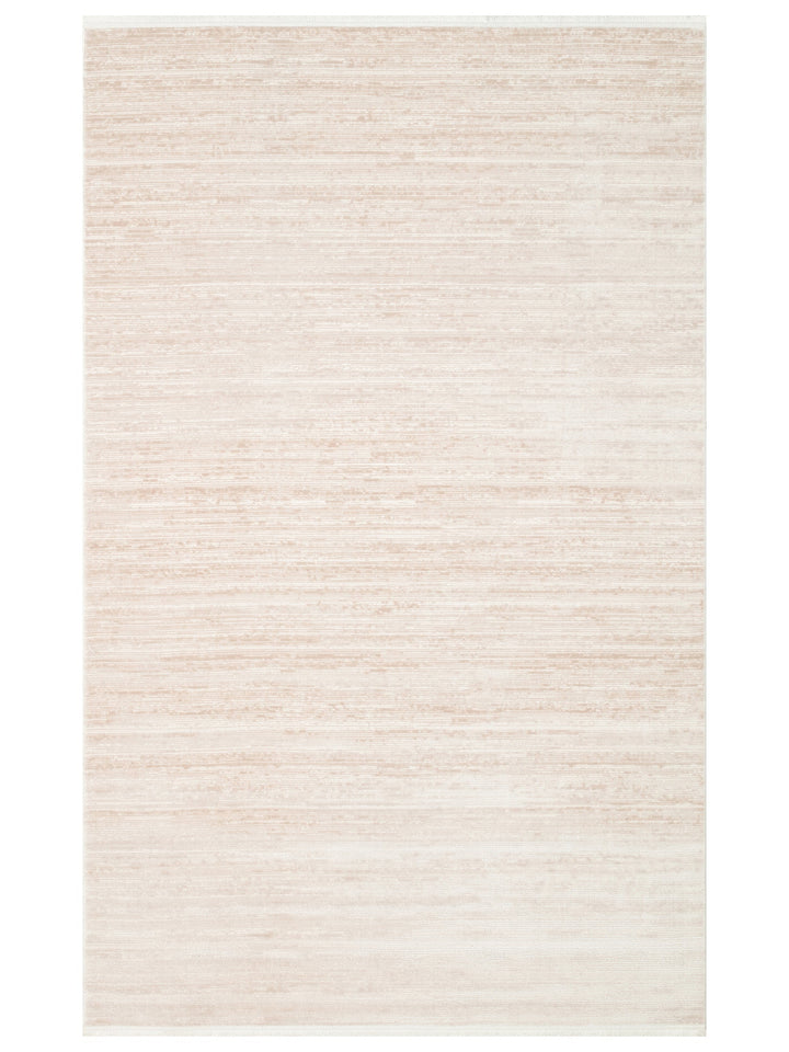 Kylie Serisi Salon Oturma Odası Koridor Antre Parlak ve Sade Modern Halı PLAIN BEIGE - Carpetdocia