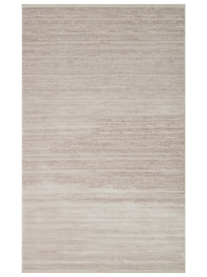 Kylie Serisi Salon Oturma Odası Koridor Antre Parlak ve Sade Modern Halı PLAIN GREY - Carpetdocia