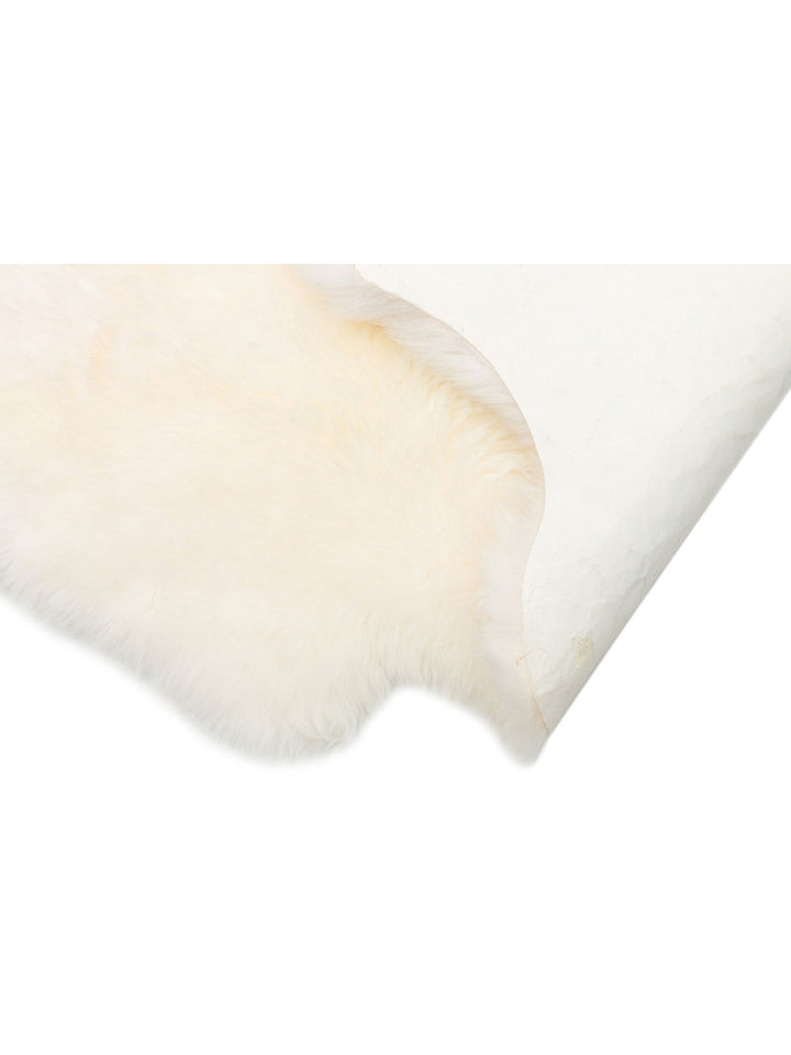 Lambskin Naturel Kuzu Postu POST SINGLE IVORY - Carpetdocia