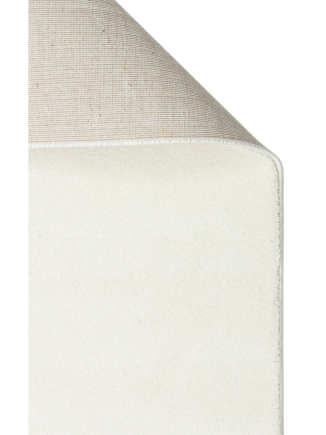 Lamma Serisi Sade Desenli Oturma Odası Salon Koridor Antre Yatak Odası Modern Halı PLAIN WHITE - Carpetdocia