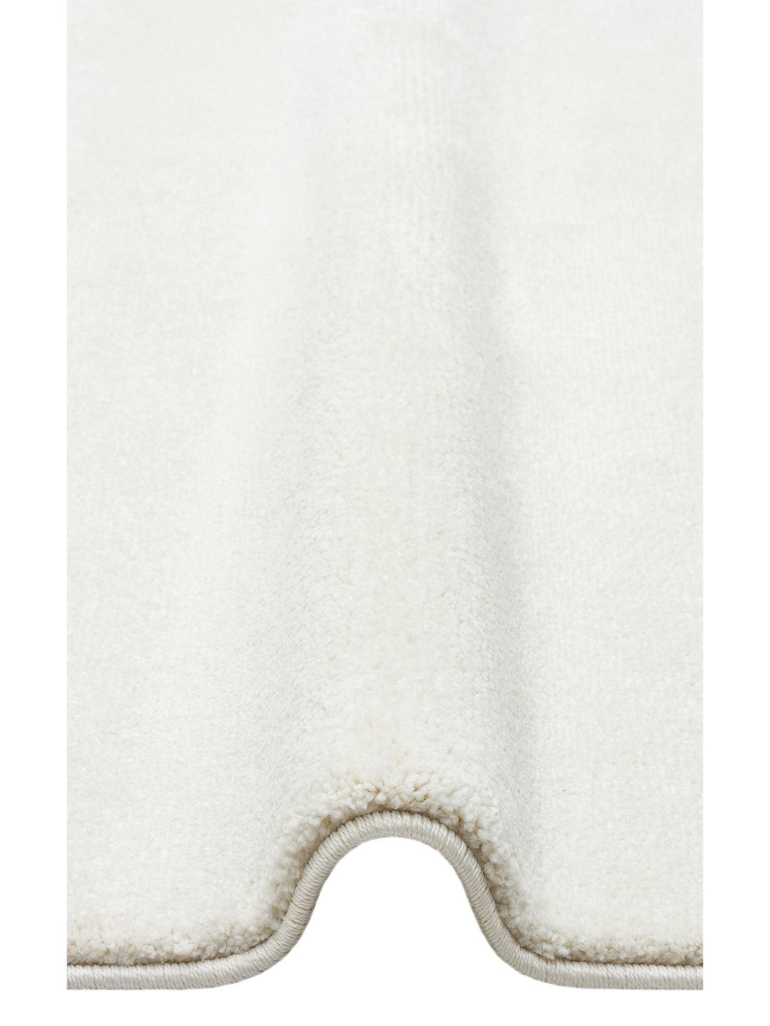 Lamma Serisi Sade Desenli Oturma Odası Salon Koridor Antre Yatak Odası Modern Halı PLAIN WHITE - Carpetdocia