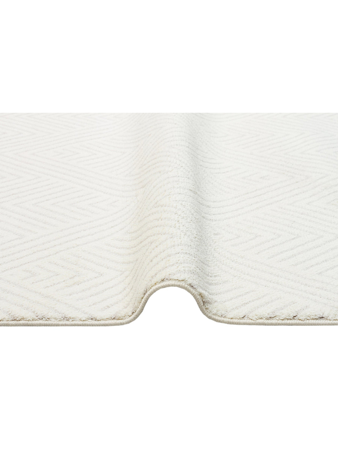 Lounge Serisi Etnik Desenlere Sahip Salon Oturma Odası Koridor Yumuşak Modern Halı 01 WHITE - Carpetdocia