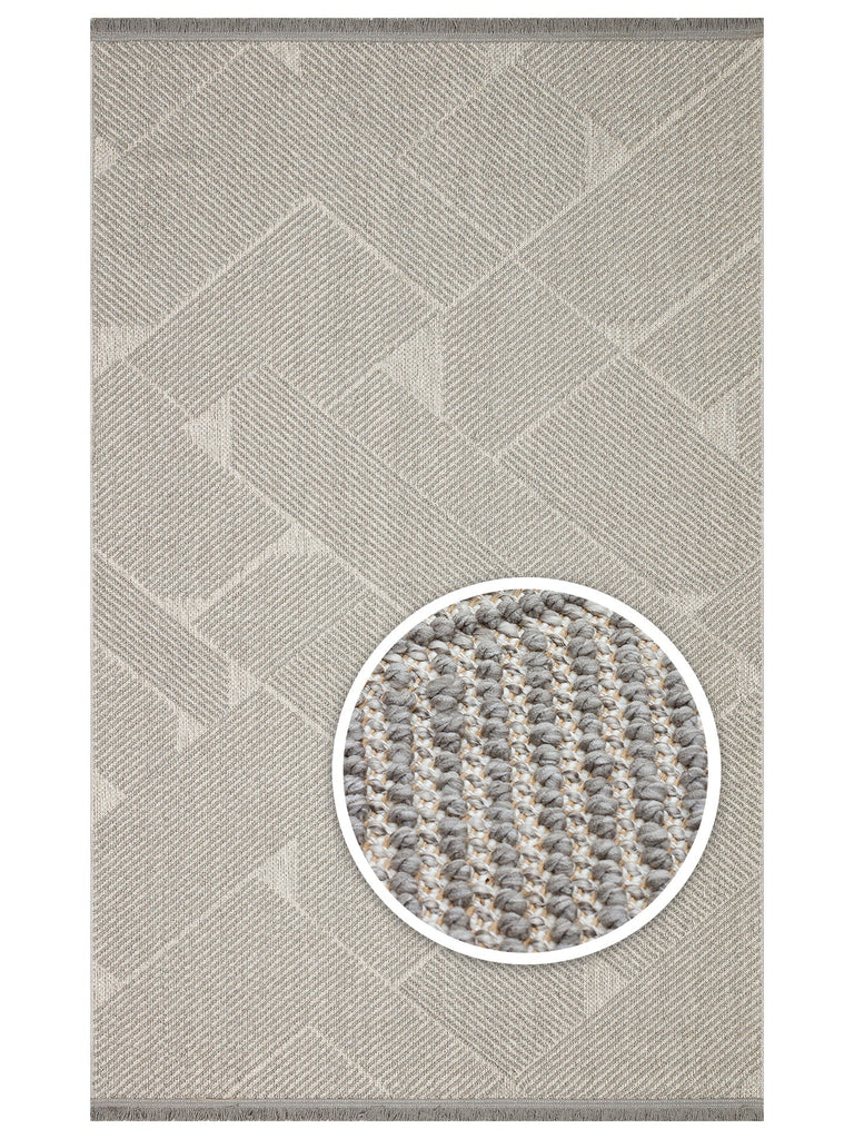 Mali Soft Touch Knitted Woven Living Room Hallway Entrance Bedroom Modern Carpet 10 GREY