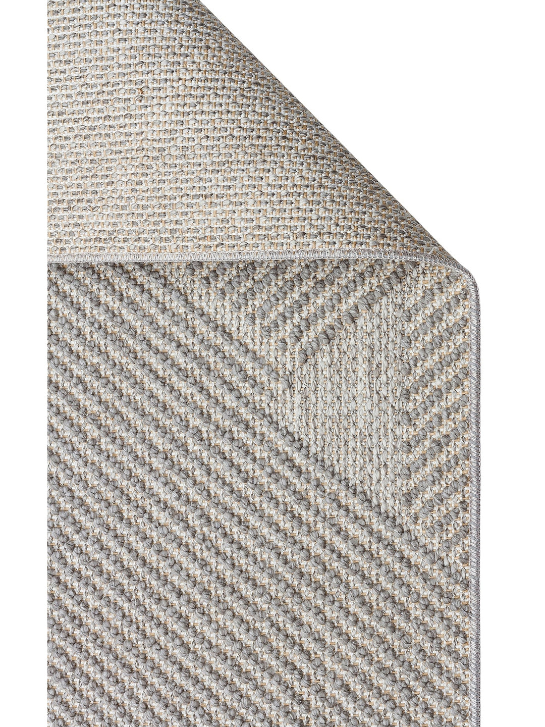 Mali Yumuşak Tuşeli Örgü Dokuma Oturma Odası Koridor Antre Yatak Odası Modern Halı 10 GREY - Carpetdocia