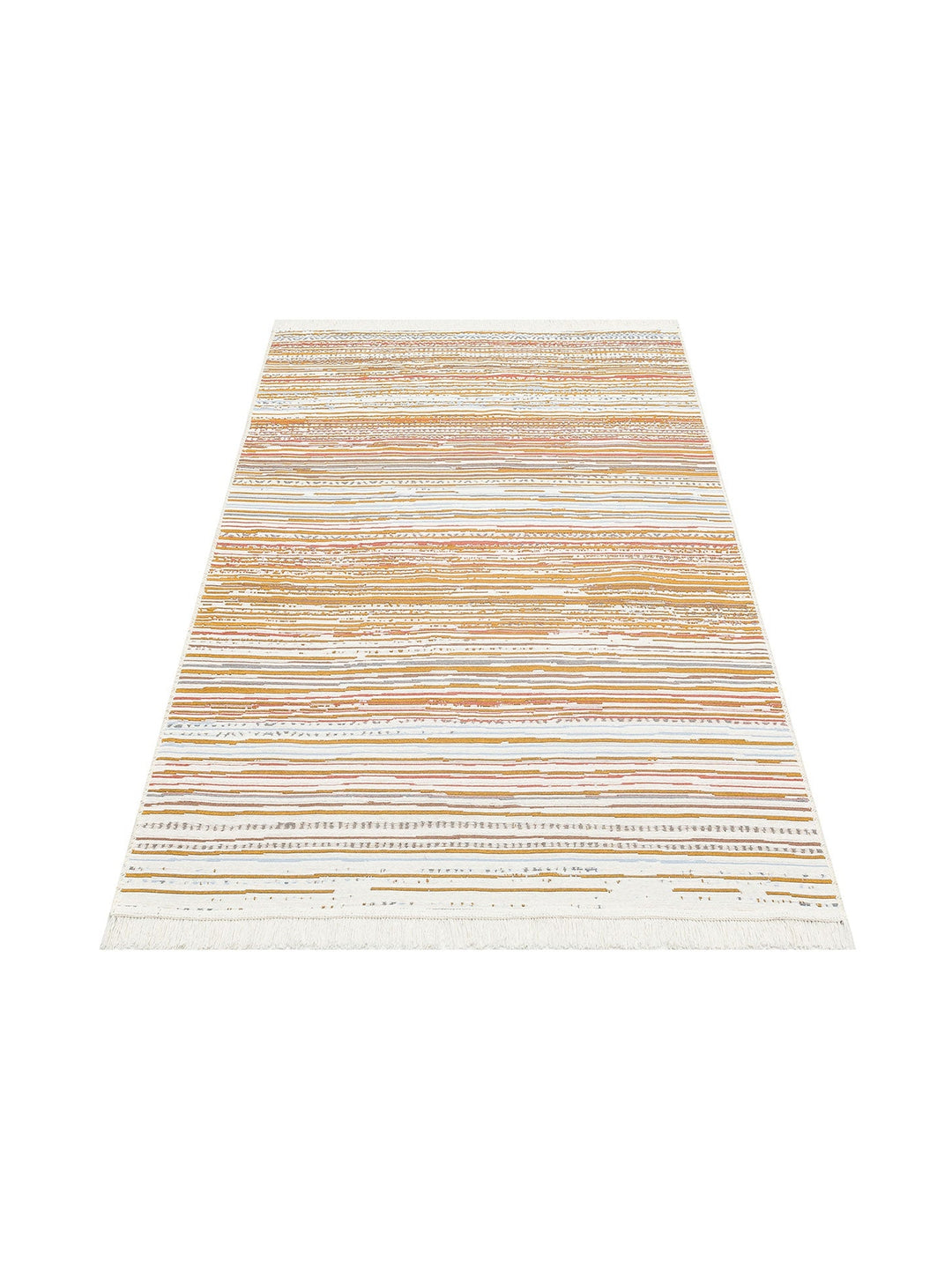 Maya %100 Naturel Pamuk Yıkanabilir Çift Taraflı Oturma Odası Mutfak Koridor Modern Kilim 35 MULTY - Carpetdocia