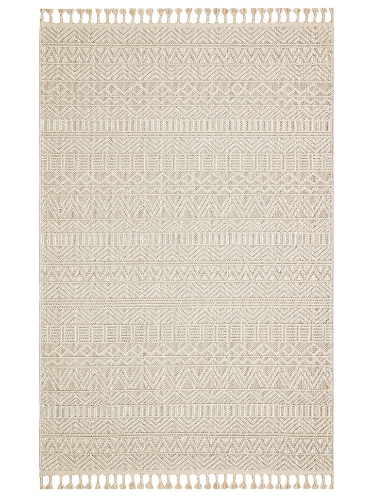 Ole Series Woven Straw Living Room Hallway Entryway Kitchen Modern Scandinavian Carpet 14 BEIGE 