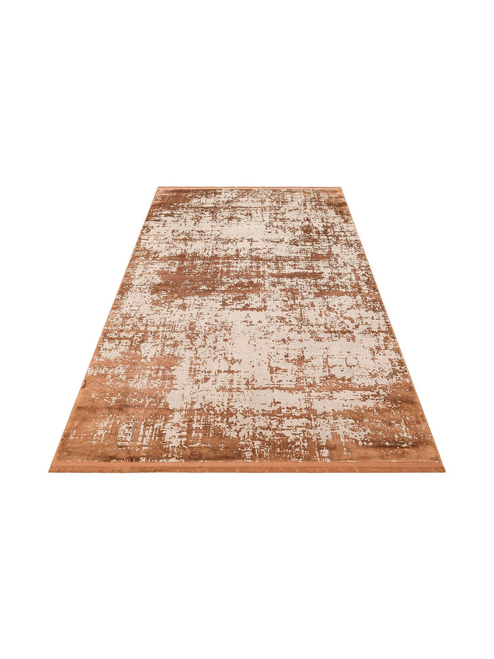 Paris Parlak İpeksi Görünümlü Salon Oturma Odası Koridor Antre Modern Halı 01 TERRA NW - Carpetdocia