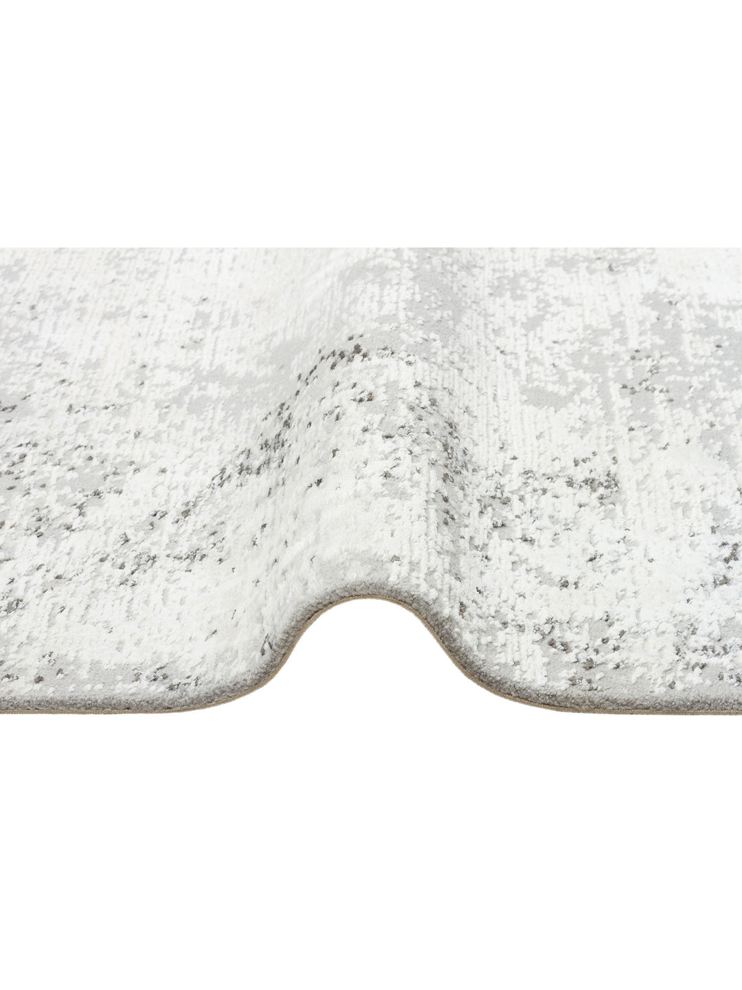 Pasific Serisi Eskitme Desenli Salon Oturma Odası Koridor Antre Modern Halı 05 CREAM GREY XW - Carpetdocia