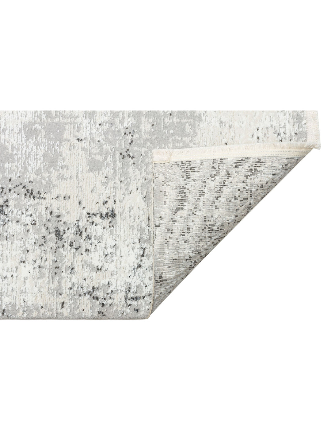 Pasific Serisi Eskitme Desenli Salon Oturma Odası Koridor Antre Modern Halı 05 CREAM GREY XW - Carpetdocia