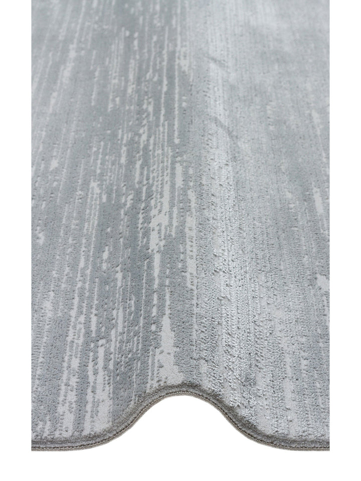 Pasific Serisi Eskitme Desenli Salon Oturma Odası Koridor Antre Modern Halı 19 LIGHT GREY XW - Carpetdocia