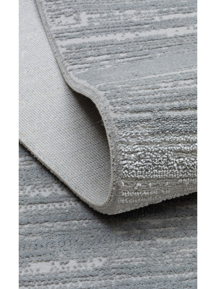 Pasific Serisi Eskitme Desenli Salon Oturma Odası Koridor Antre Modern Halı 19 LIGHT GREY XW - Carpetdocia