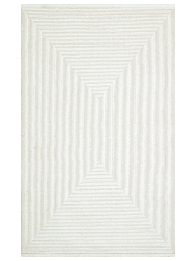 Pacific Series Aged Patterned Living Room Living Room Corridor Entrance Modern Rug 22 CREAM GREY XW
