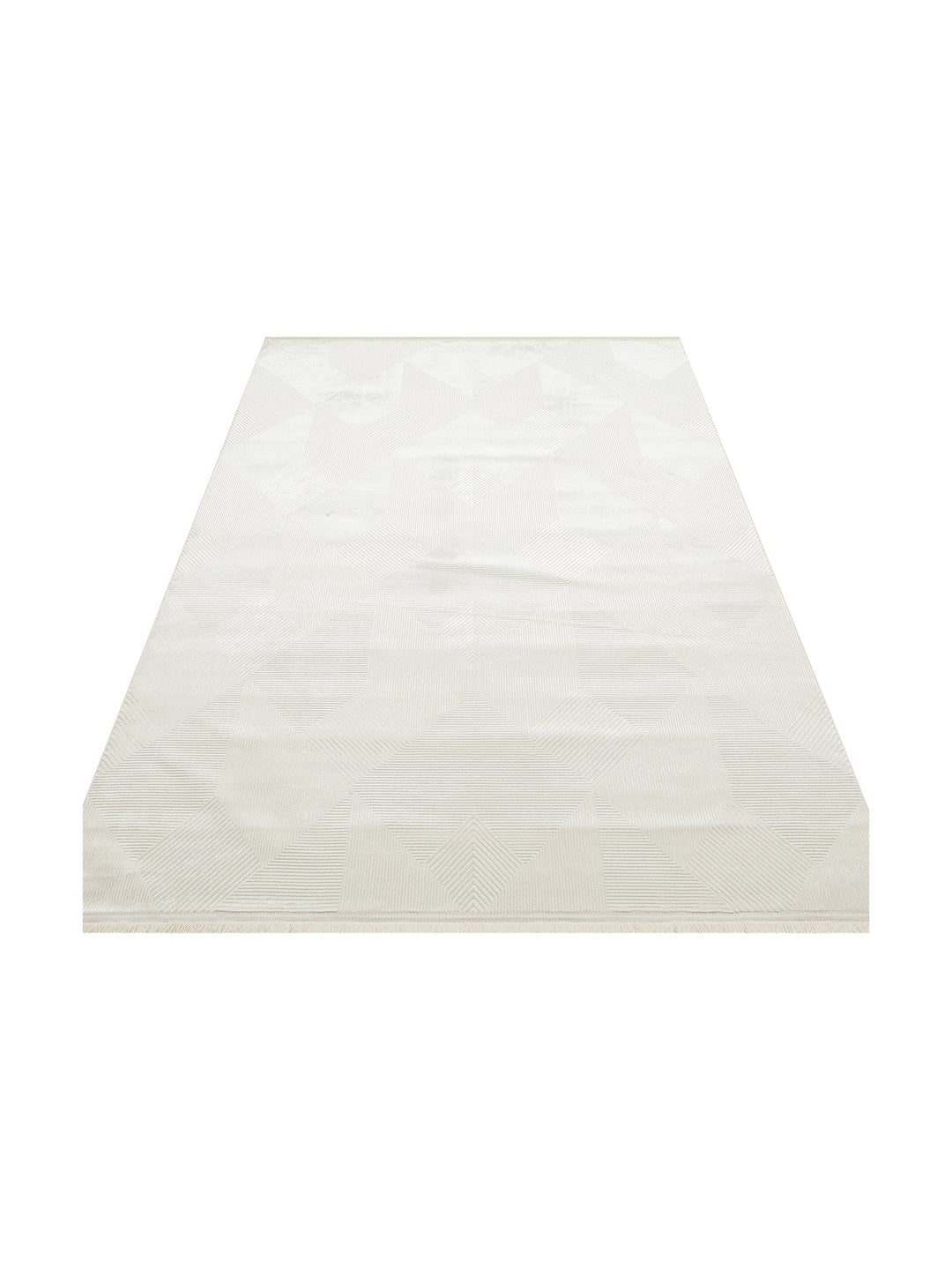 Smooth Hav Toz Vermez Modern Halı LUX 01 CREAM - Carpetdocia