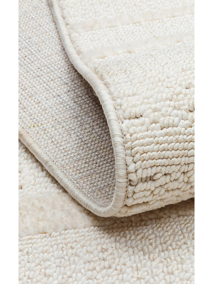 Style Hav Toz Vezmez Yumuşak Dokulu Oturma Odası Salon Koridor Antre Modern Halı 04 BEIGE GREY - Carpetdocia