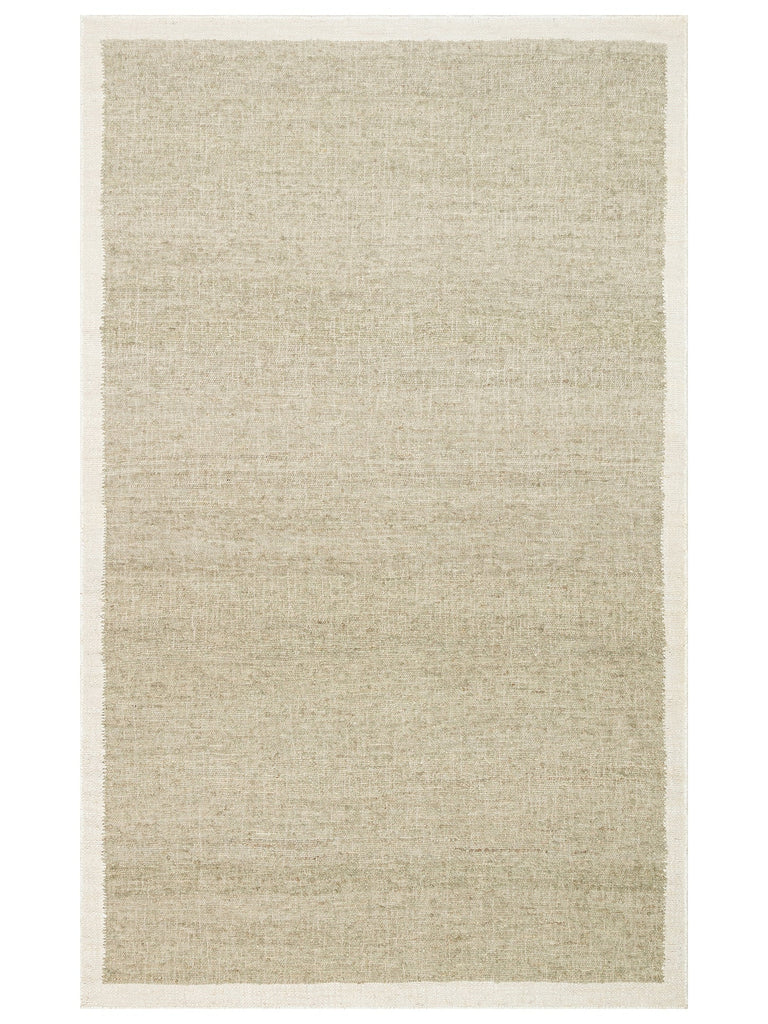 Urumchi 100% Natural Wool Jute Mix Living Room Hall Hallway Kitchen Hand Woven Carpet 01 MINT CREAM