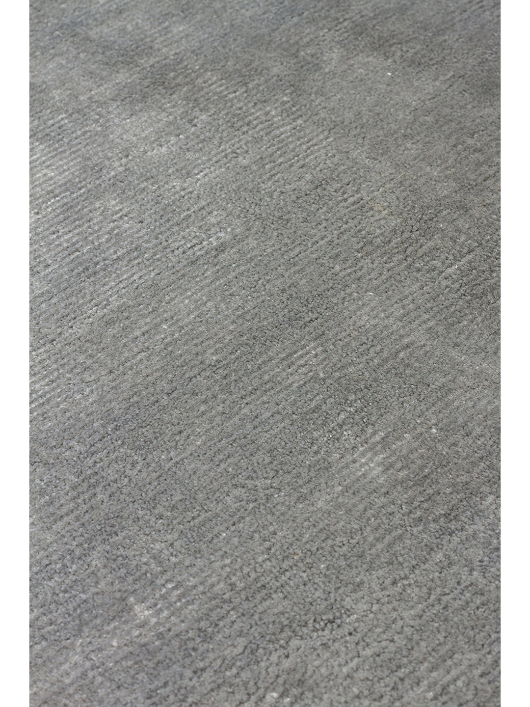 Victoria Serisi %100 Naturel Viskon El Dokuma Sade Modern Salon Oturma Odası Yatak Odası Halı GREY - Carpetdocia