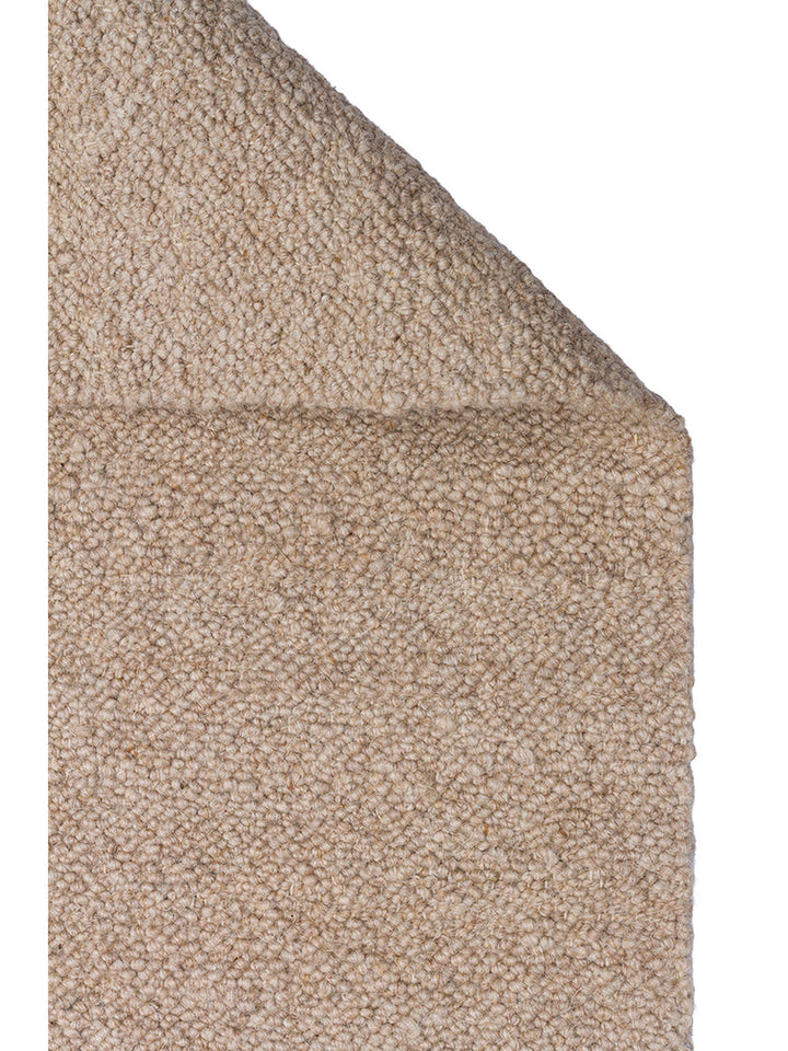 Agra Series Wool Polyester and Cotton Blend Handwoven Rug BEIGE