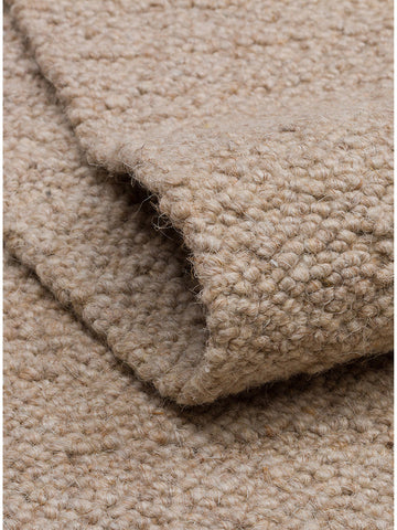 سجادة يدوية من مزيج الصوف والبوليستر والقطن من سلسلة Agra BEIGE