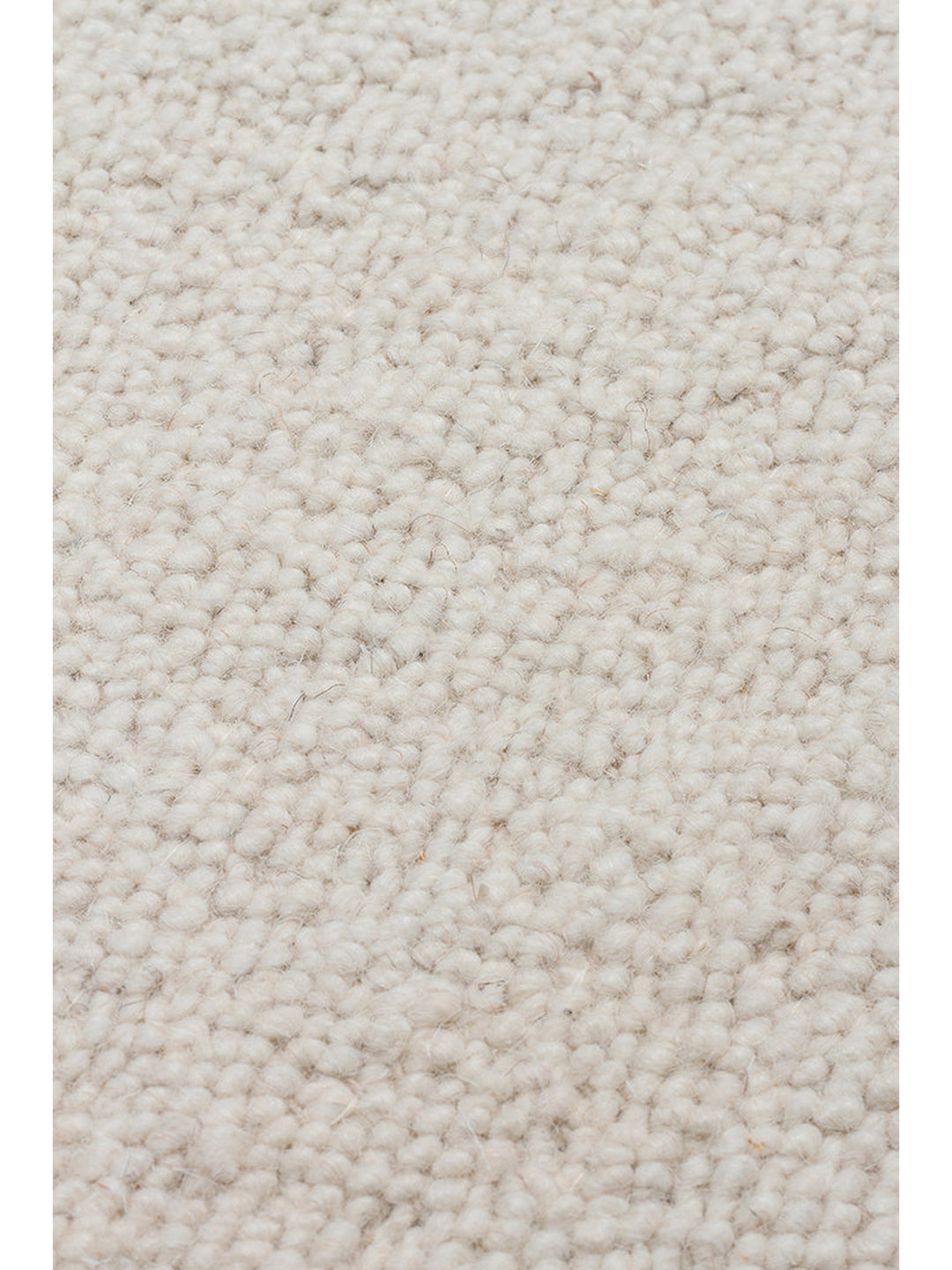 Agra Series Wool Polyester and Cotton Blend Handwoven Rug IVORY