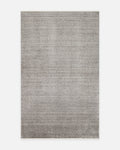 Brasilia Tappeto speciale a telaio nero moderno, semplice ed elegante prodotto a mano in TENCEL™ PLAIN ANTRASIT