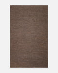 Tappeto Coffee 100% Naturale in Canapa per Soggiorno, Salone, Corridoio, Ingresso, Camera da Letto, Intrecciato, PLAIN BROWN