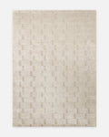 Fluffy Series 3D Carved Handwoven Living Room Bedroom Hallway Entrance Modern Carpet SILVER